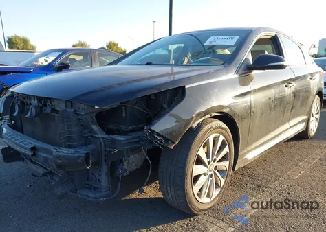 2015 Hyundai Sonata Sport from USA, damaged, VIN 5NPE34AF8FH089691